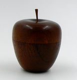 Apple Lidded Box in Sapele