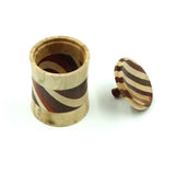 Lidded Box in Multi Woods