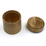 Lidded Box in Oak with Coloured Pencils