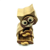 Cute Cat Heirloom Box in Oak