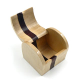 Heirloom Box in Maple and Purple Heart