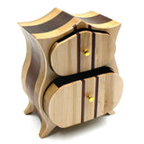 Heirloom Box in Sapele, Oak, Maple and Purple Heart