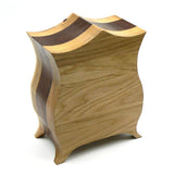 Heirloom Box in Sapele, Oak, Maple and Purple Heart