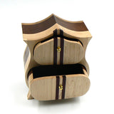 Heirloom Box in Sapele, Oak, Maple, Purple Heart and Ash