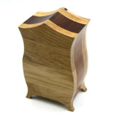 Heirloom Box in Sapele, Oak, Maple, Purple Heart and Ash