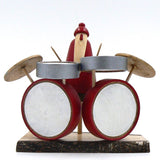 Seasonal Santa Drummer