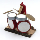 Seasonal Santa Drummer