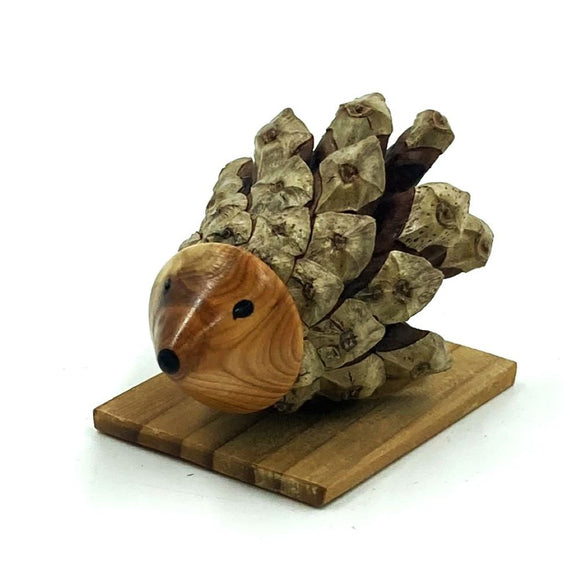 Cute Fir Cone Hedgehog (Small)