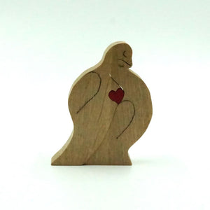 Cute Doves Ornament
