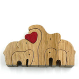 Cute Elephant Family