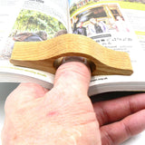 Book Holder in Oak