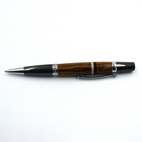 Pen in  Bocote / Ebony / Maple