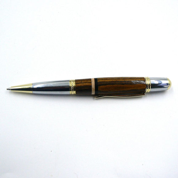 Pen in  Bocote / Ebony / Maple