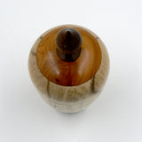 Lidded Box in Sycamore and Yew