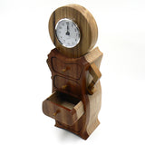 Heirloom Box with Clock in Oak, Sapele, Ply, Beech