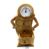 Heirloom Box with Clock in Oak, Meranti, Ash, Pine