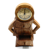 Heirloom Box with Clock in Oak, Meranti, Beech