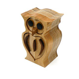 Owl Heirloom Box in Beech, Oak, Plywood