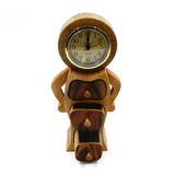 Heirloom Box with Clock in Beech, Oak, Plywood, Kingwood