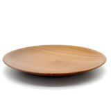 Plate in Orange-Tone Wood