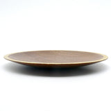 Plate in Sapele with Gold Leaf Rim