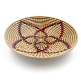 Plate in Beech With Basket Weave Decoration