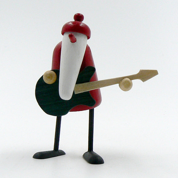 Seasonal Guitarist Santa