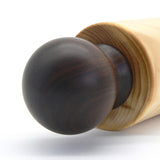 Rolling Pin in Yew and Walnut